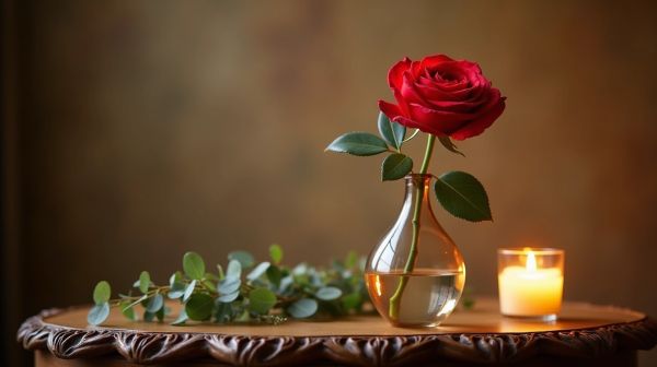 Offrez une rose éternelle pour décorer avec élégance